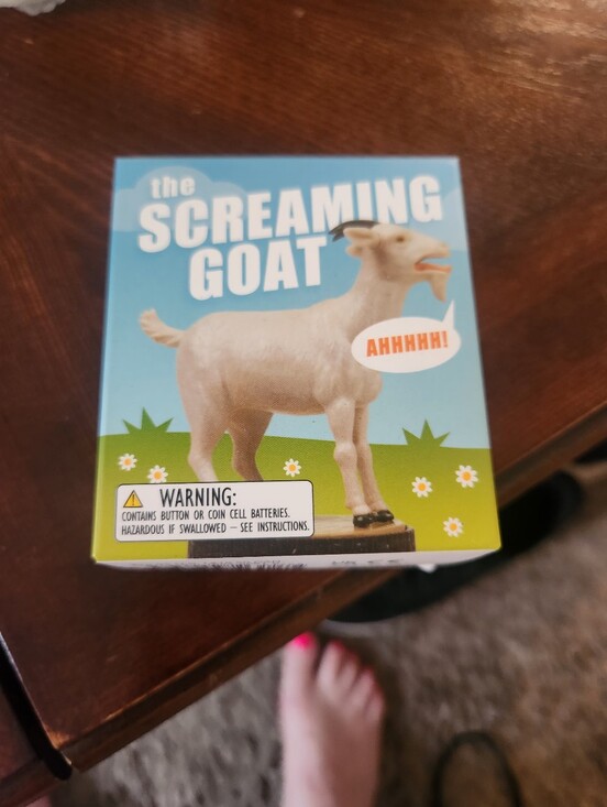 Other - The Screaming Goat Figurine